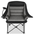 Oversized Folding Camping Chair for Adults Heavy Duty with Cup Holder Phone Holder and Side Pocket